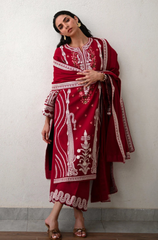 Summer 3PC Lawn Embroidered Suit - BFB0626