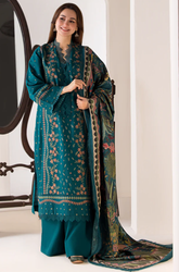 Summer 3PC Lawn Embroidered Suit - BFB0645