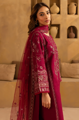 Summer 3PC Lawn Embroidered Suit - BFB0663