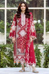 Summer 3PC Lawn Chikankri Embroidered Suit - BFB0651
