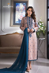 Winter 3PC DHANAK EMBROIDERED BF75
