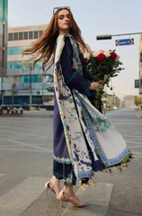 Summer 3PC Lawn Embroidered Suit - BFB0665