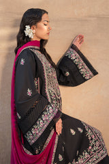 Winter 3PC DHANAK EMBROIDERED BF210