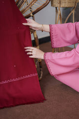 Winter 3PC DHANAK EMBROIDERED BF161