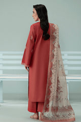 Winter 3PC DHANAK EMBROIDERED BF202