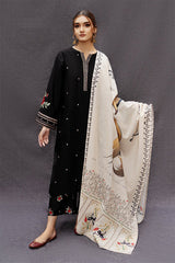 Winter 3PC DHANAK EMBROIDERED BF141