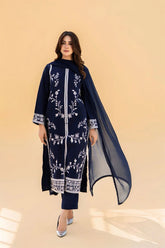Winter 3PC DHANAK EMBROIDERED BF206
