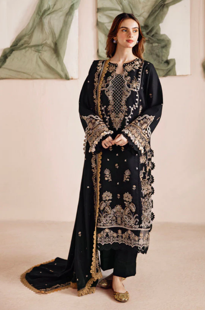 Summer 3PC Lawn Embroidered Suit - BFB0669