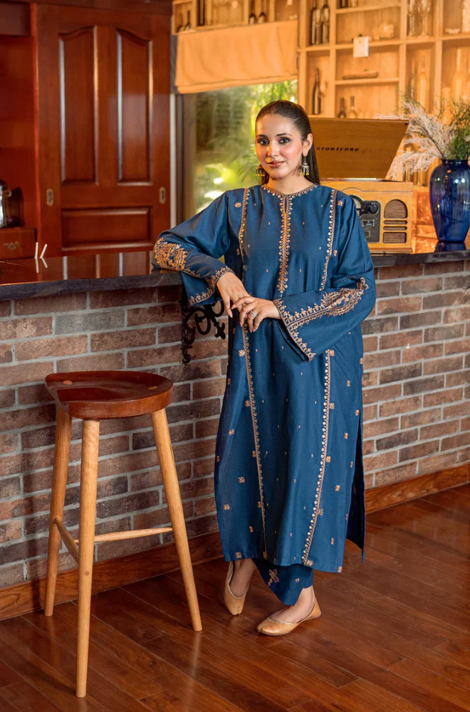 Summer 2PC Lawn Embroidered Suit - BFB0610