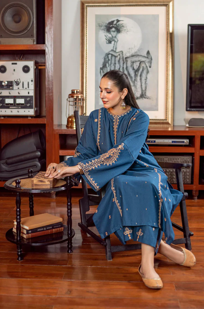 Summer 2PC Lawn Embroidered Suit - BFB0610