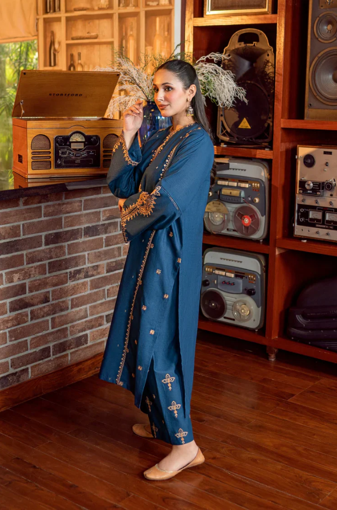 Summer 2PC Lawn Embroidered Suit - BFB0610