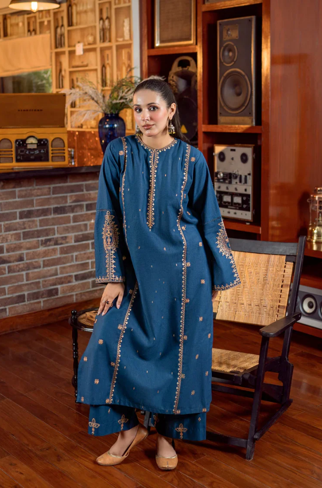 Summer 2PC Lawn Embroidered Suit - BFB0610