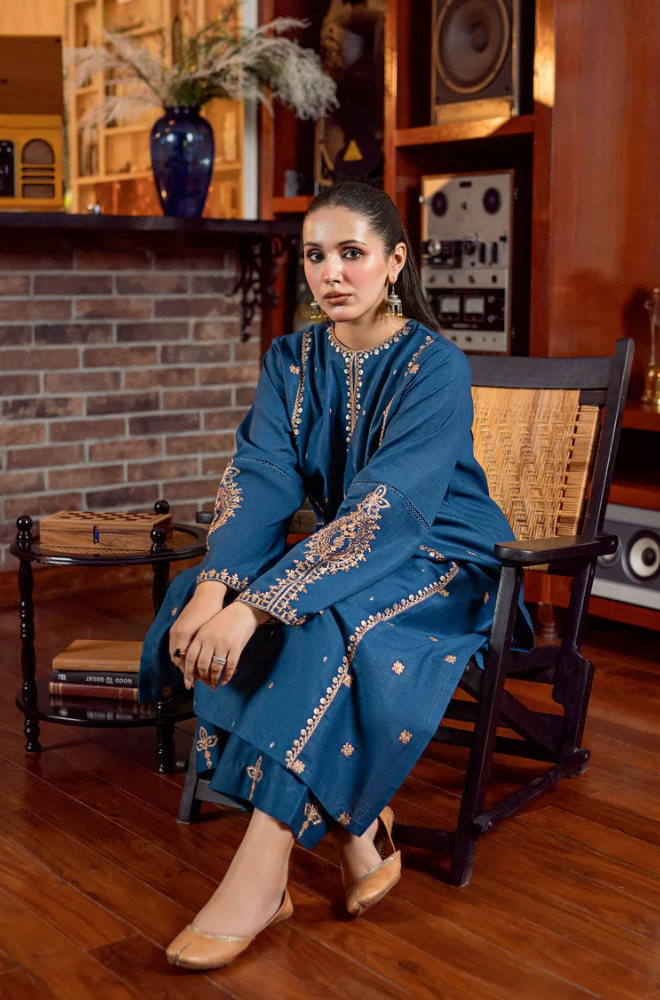 Summer 2PC Lawn Embroidered Suit - BFB0610