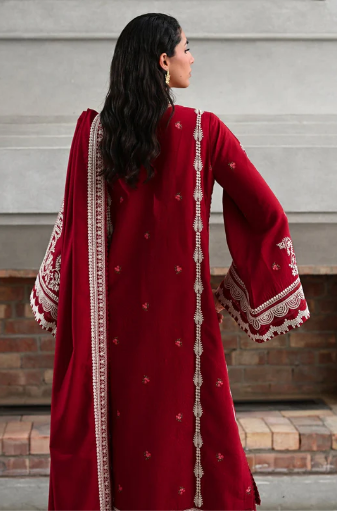 Summer 3PC Lawn Embroidered Suit - BFB0626