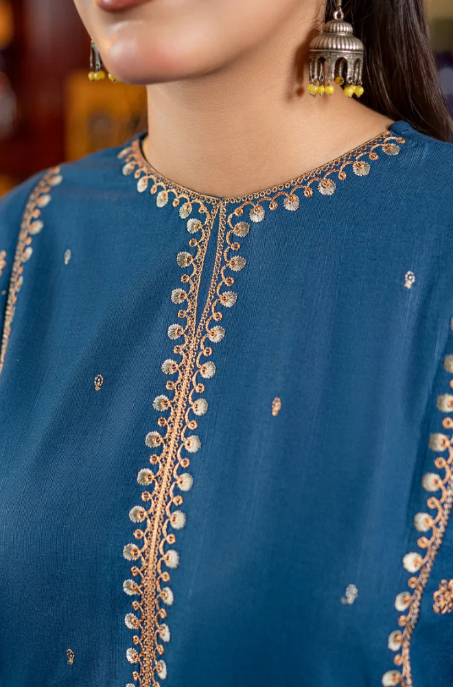 Summer 2PC Lawn Embroidered Suit - BFB0610