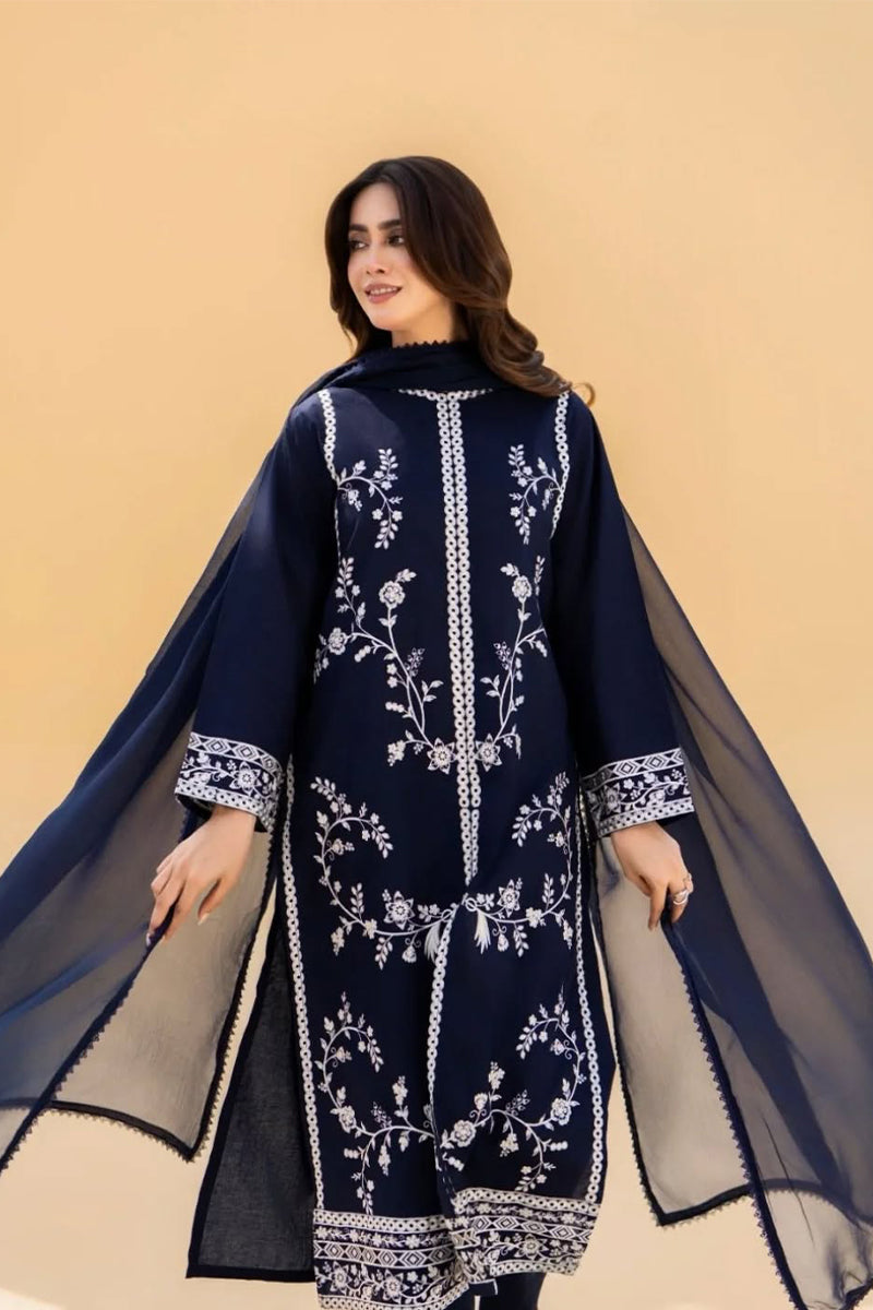 Winter 3PC DHANAK EMBROIDERED BF206