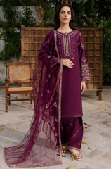 Summer 3PC Lawn Embroidered Suit - BFB0662