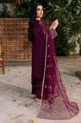 Summer 3PC Lawn Embroidered Suit - BFB0662