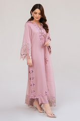 Summer 3PC Lawn Embroidered Suit - BFS00160