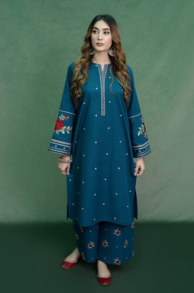 Summer 2PC Lawn Embroidered Suit - BFB0612