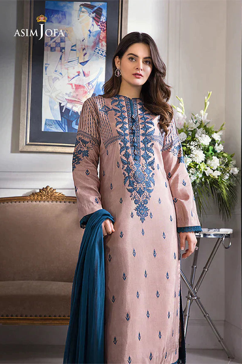 Winter 3PC DHANAK EMBROIDERED BF75