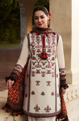 Summer 3PC Lawn Embroidered Suit - BFB0673