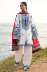 Summer 3PC Lawn Embroidered Suit - BFB0674