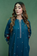 Summer 2PC Lawn Embroidered Suit - BFB0612