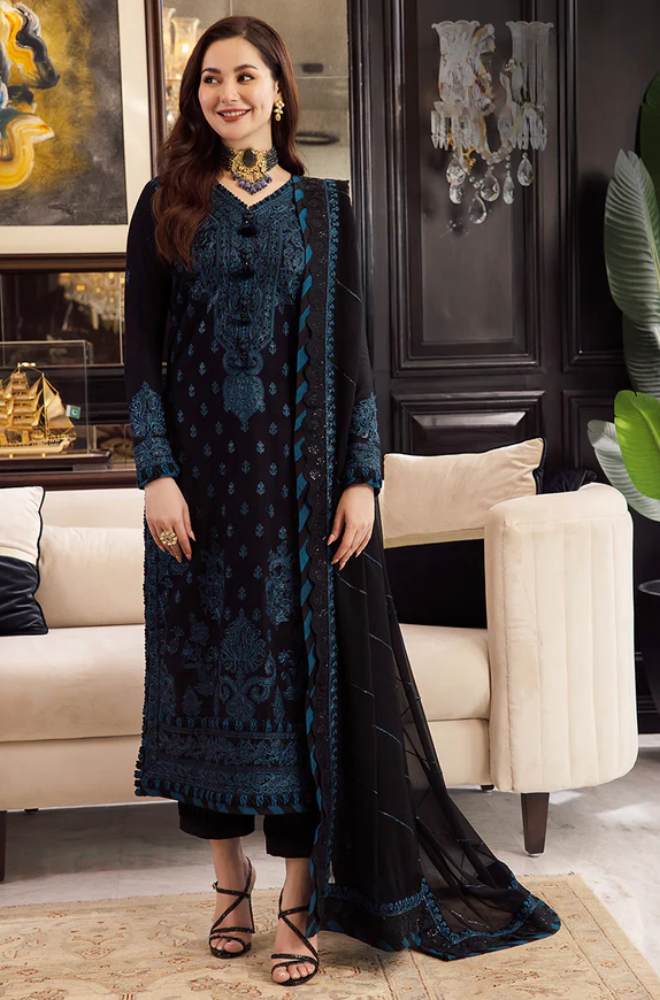Summer 3PC Lawn Embroidered Suit - BFB0659