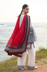 Summer 3PC Lawn Embroidered Suit - BFB0674