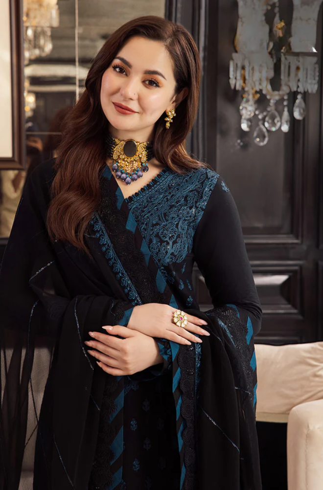 Summer 3PC Lawn Embroidered Suit - BFB0659