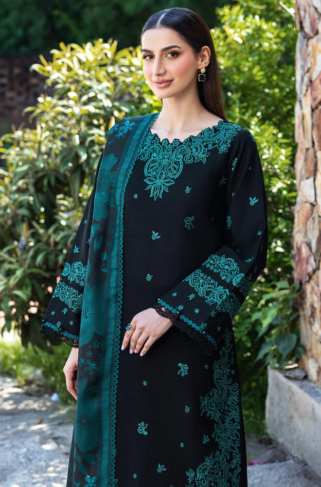 Summer 3PC Lawn Embroidered Suit - BFB0666