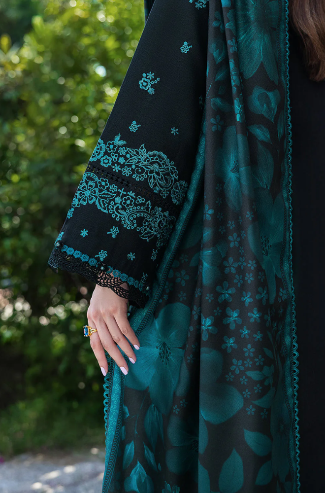 Summer 3PC Lawn Embroidered Suit - BFB0666