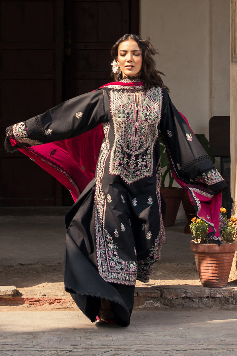 Winter 3PC DHANAK EMBROIDERED BF210