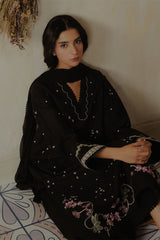 Winter 3PC DHANAK EMBROIDERED BF203