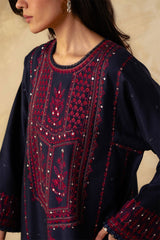 Winter 3PC DHANAK EMBROIDERED BF80B