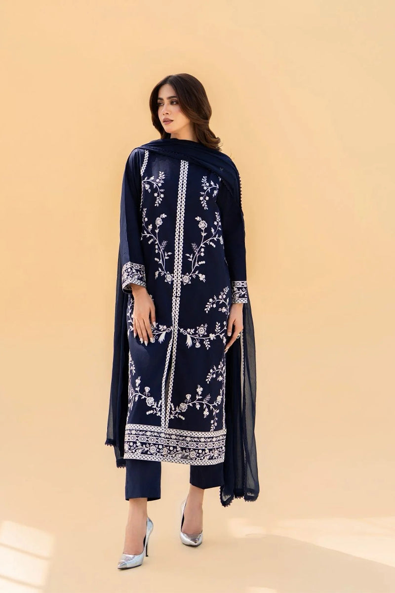 Winter 3PC DHANAK EMBROIDERED BF206