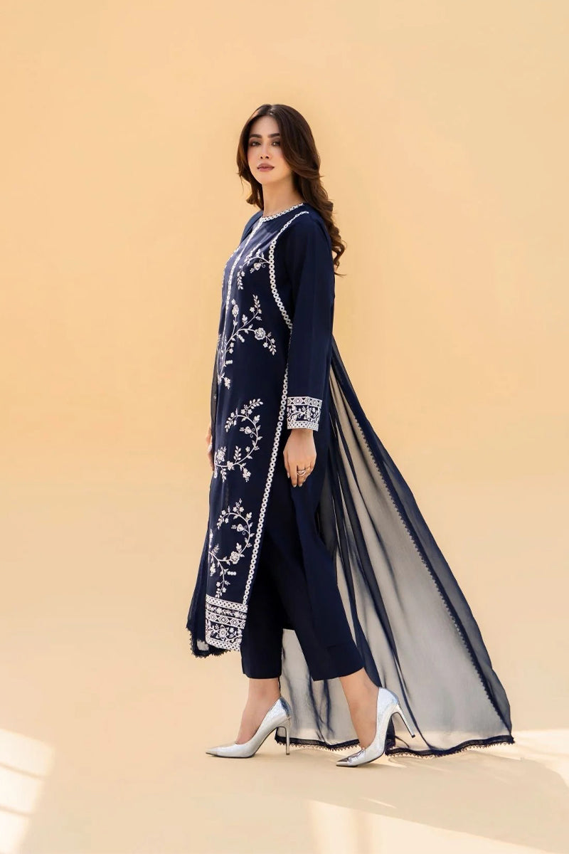 Winter 3PC DHANAK EMBROIDERED BF206